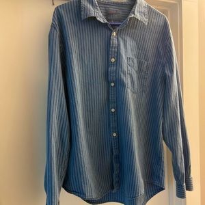 Lucky Brand button down. True Indigo. Size XL.